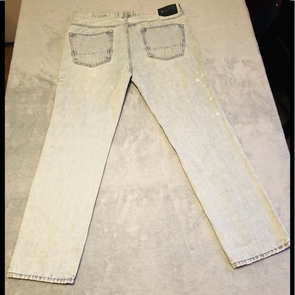 PACSUN ripped light Blue Jeans - Picture 2 of 3